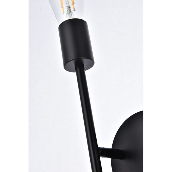 Armin Black Two-Light Wall Sconce, image 6