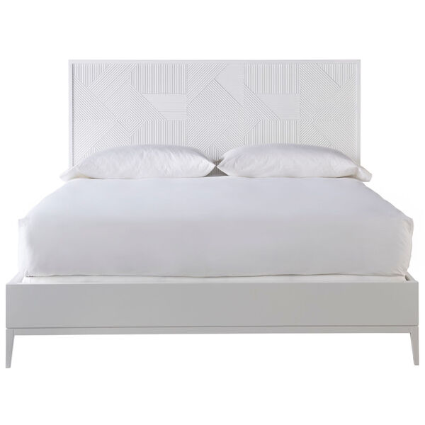 Miranda Kerr Malibu White Lacquer King Bed, image 2