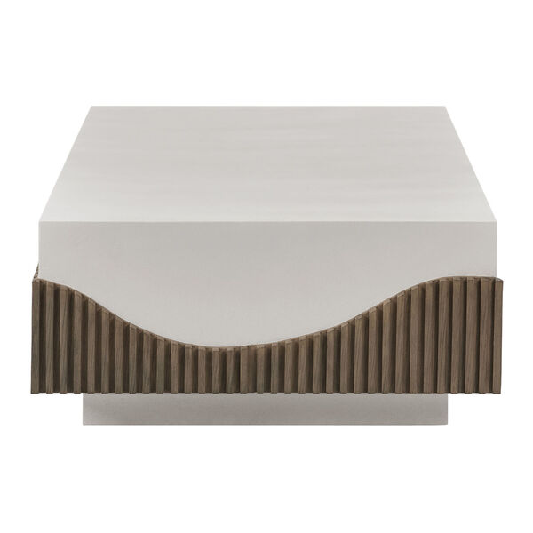 Provenance Signature Fiber Reinforced Polymer Limestone Energy Tranquility Rectangle Coffee Table, image 4