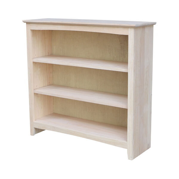 Shaker Natural 38 x 36-Inch Bookcase, image 1