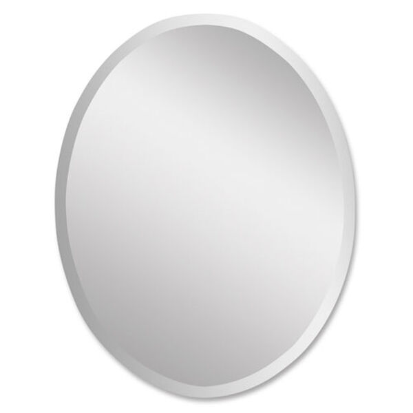Frameless Oval Mirror- Small, image 1