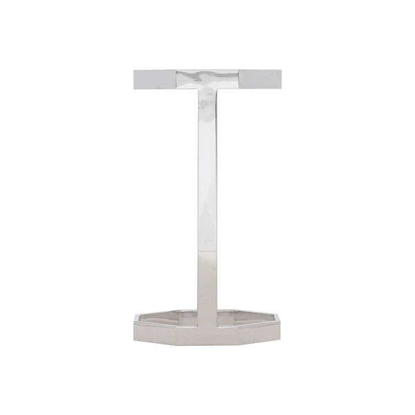 Silhouette Polished Stainless Steel Accent Table, image 5