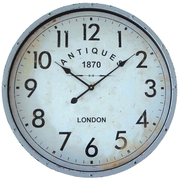 Antique 1870 Wall Clock, image 1