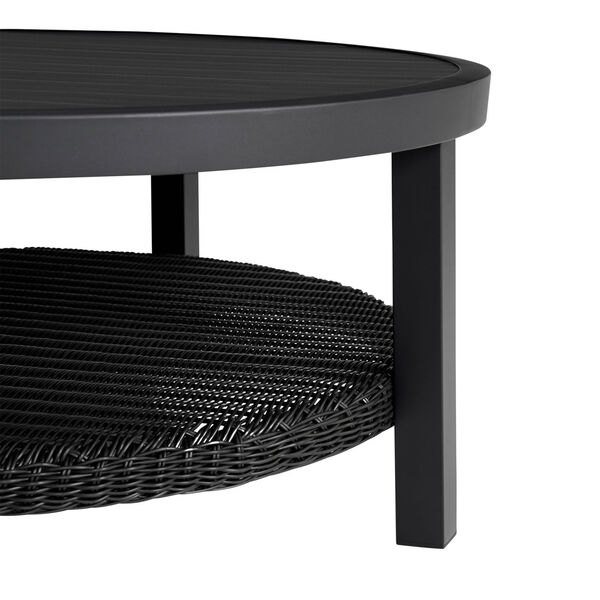 Cayman Black Outdoor Coffee Table, image 3