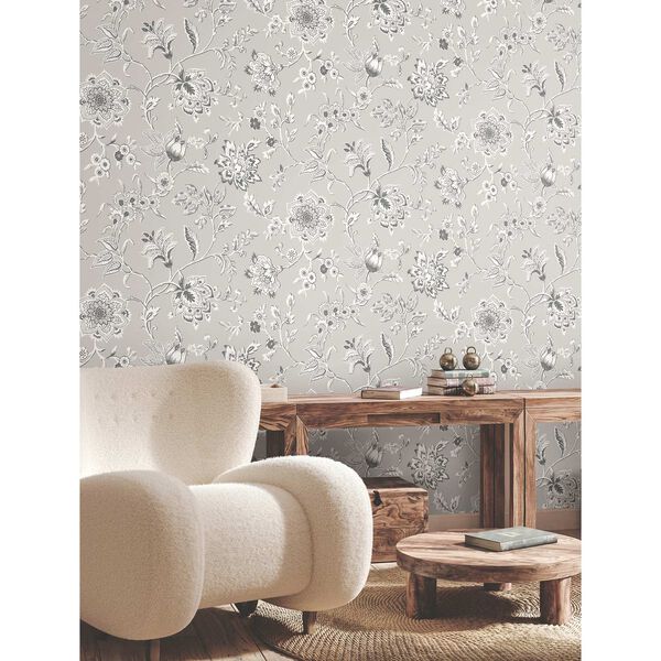 Sutton Grey Wallpaper, image 1