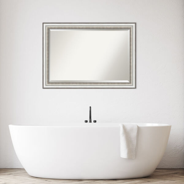 Salon Silver 41W X 29H-Inch Bathroom Vanity Wall Mirror, image 3