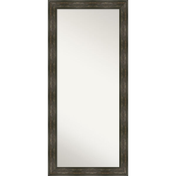 Rail Brown 30W X 66H-Inch Full Length Floor Leaner Mirror, image 1