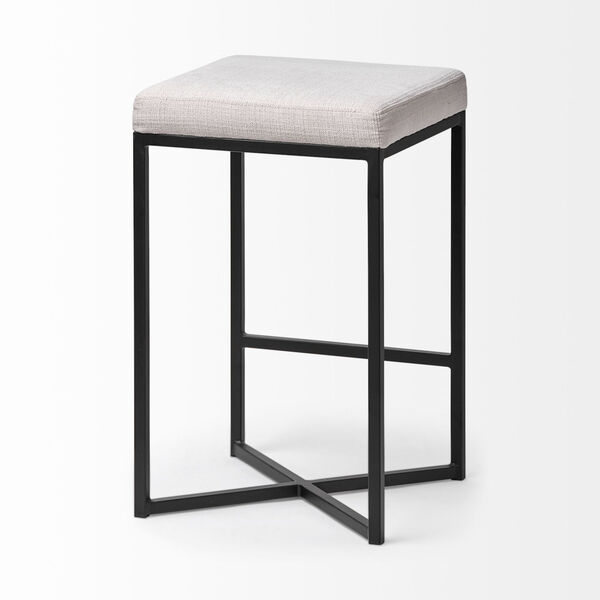 Frodo Black and White Counter Height Stool, image 6