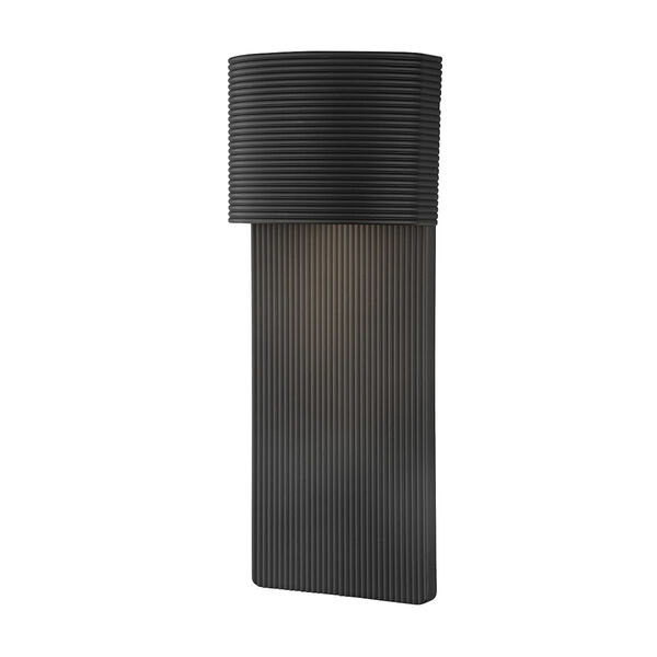 Tempe Soft Black One-Light Outdoor Wall Sconce, image 1