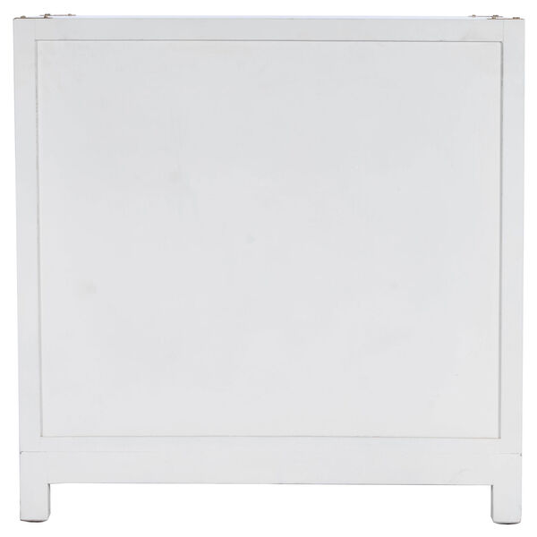 Forster Glossy White Campaign Chest, image 7