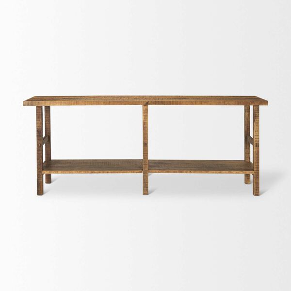 Rosie  Brown Wood Console Table, image 2