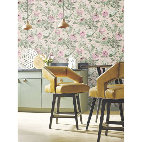 Protea Blush Wallpaper, image 1