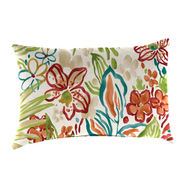 Valeda Breeze Multicolour 18 x 12 Inches Knife Edge Lumbar Throw Pillows, Set of Two, image 3