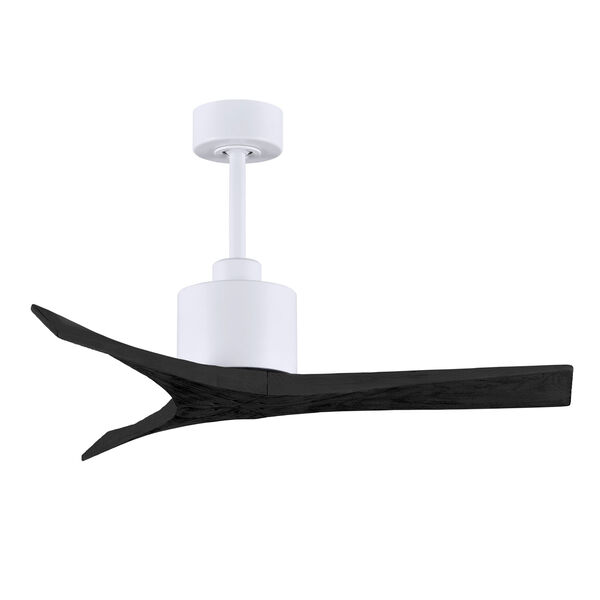 Mollywood Matte White and Matte Black 42-Inch Outdoor Ceiling Fan, image 4