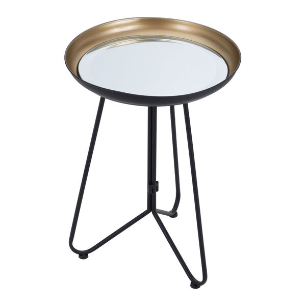 Foley Gold and Black Accent Table, image 5