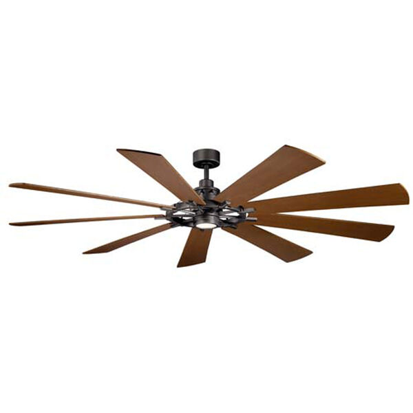 Gentry Anvil Iron LED 85-Inch Ceiling Fan, image 2