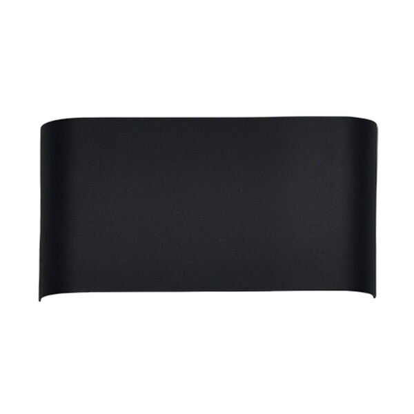 Plateau Black 12-Inch One-Light Wall Sconce, image 1