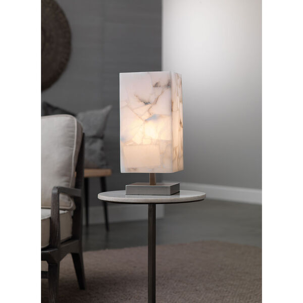 Ghost Axis Alabaster One-Light Table Lamp, image 2
