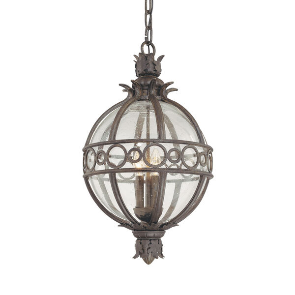 Campanile  Bronze Four-Light Outdoor Hanging Lantern, image 1