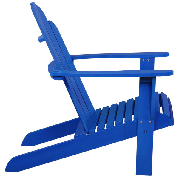Kennedy Blue Adirondack Chair, image 3