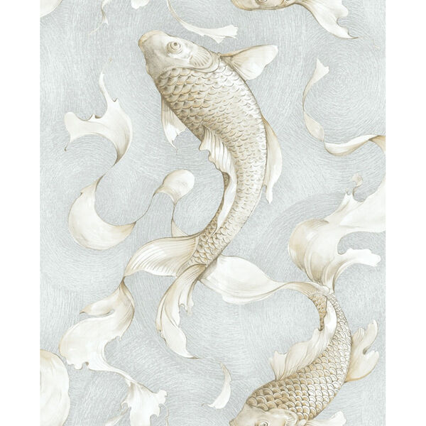 NextWall Koi Fish Peel and Stick Wallpaper, image 2