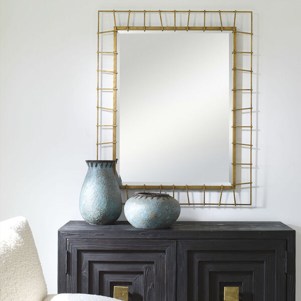 Townsend Antique Gold Wall Mirror, image 2