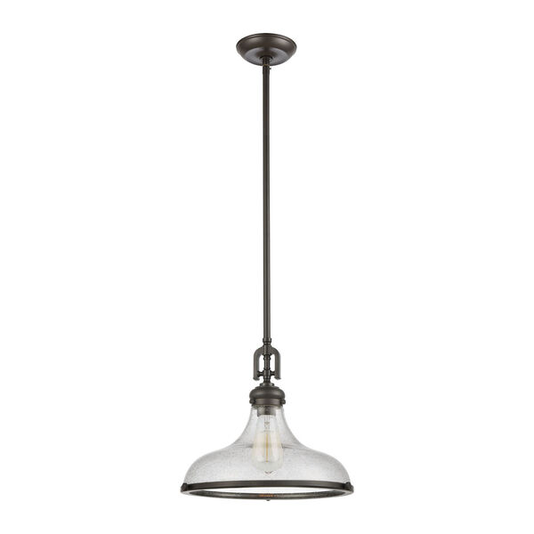 Rutherford Oil Rubbed Bronze One-Light Pendant, image 3