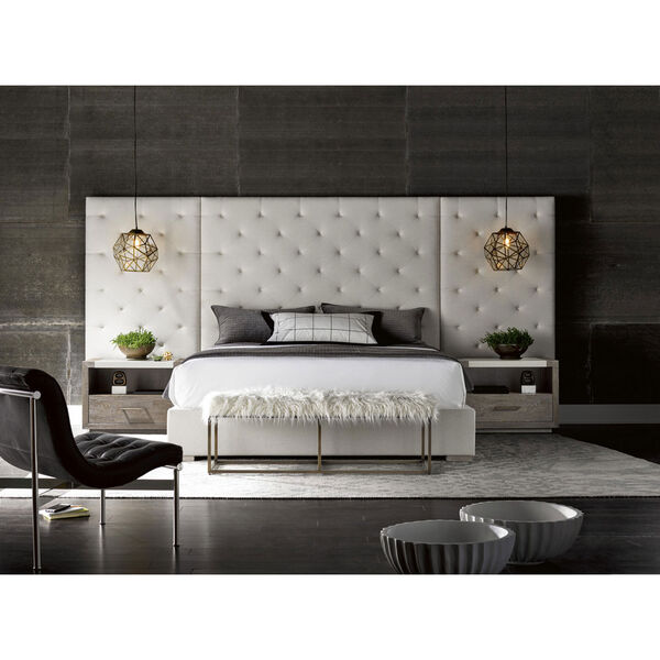 Brando Complete Queen Bed with Panels, image 1