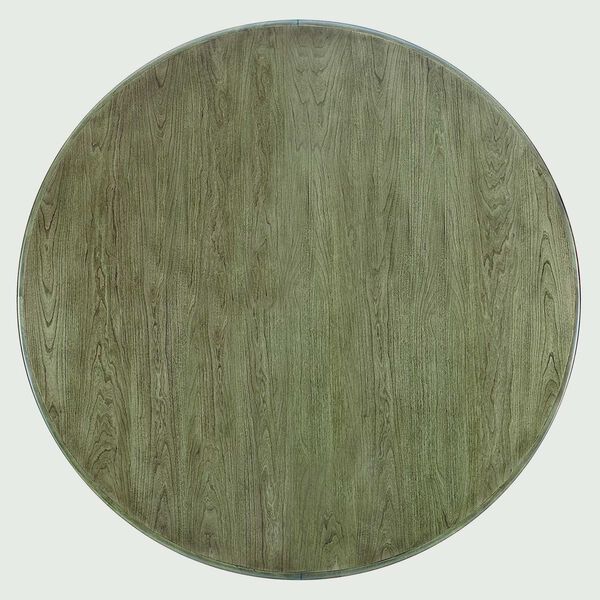 Newberry Rustic Gray and White Plaster Round Dining Table, image 2