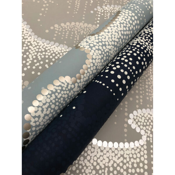 Candice Olson Modern Nature 2nd Edition Navy Moonlight Pearls Wallpaper, image 6