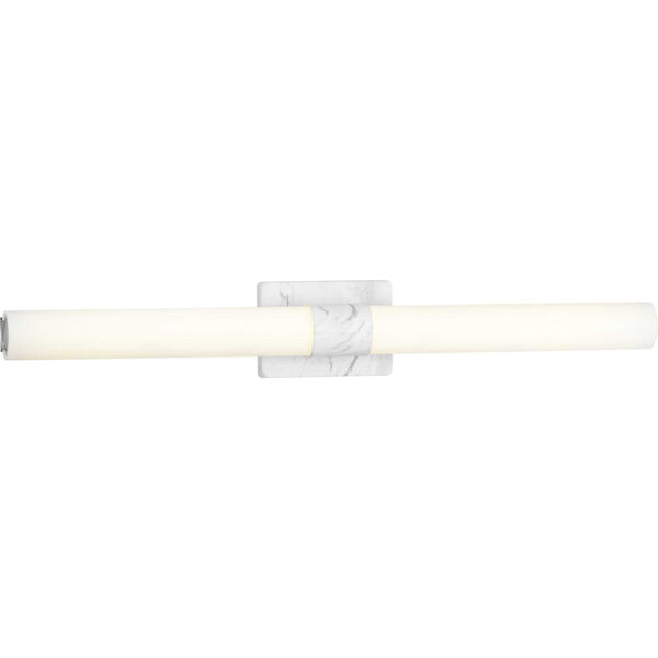 P300151-150-30: Blanco LED Faux White Marble ADA Bath Sconce, image 4