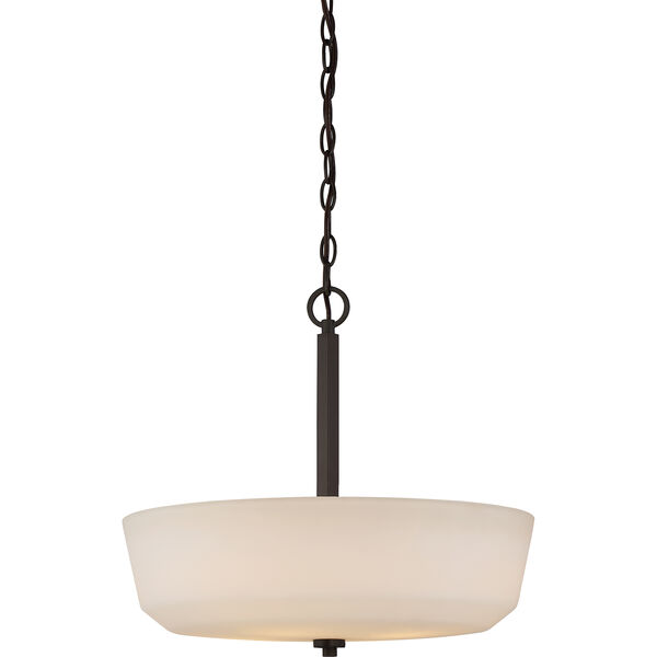 Willow Forest Bronze Four-Light Pendant, image 1