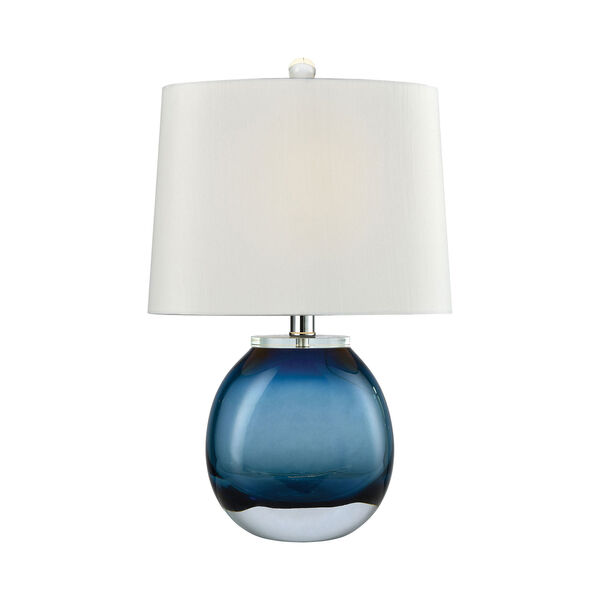 Playa Linda Blue 19-Inch One-Light Table Lamp, image 1
