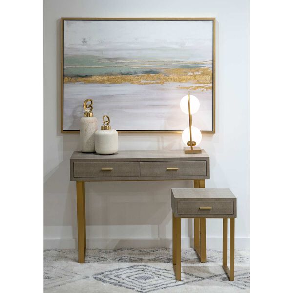 Beaufort Gold Grey Desk, image 2