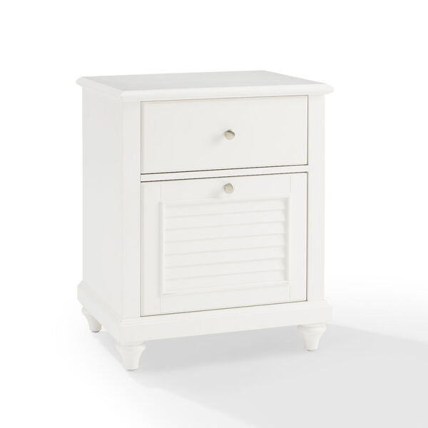 Palmetto White File Cabinet, image 2