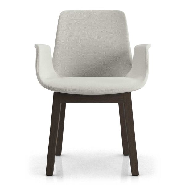Oxnard Silver Birch Fabric Arm Chair, image 1