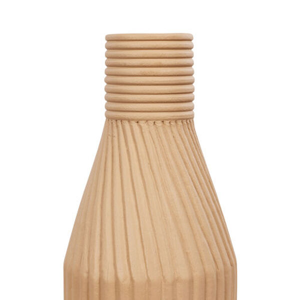Linnea Wash Brown Ceramic Vase, image 3