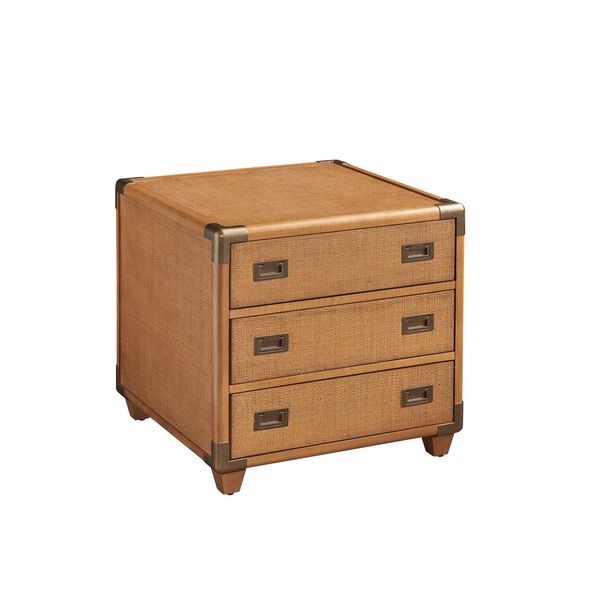 Laguna Brown Sapphire Woven Trunk End Table, image 1