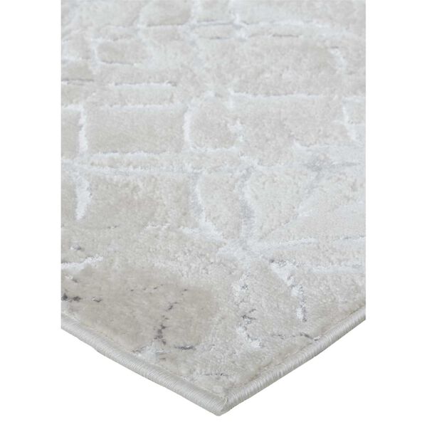 Micah Silver Gray White Area Rug, image 6
