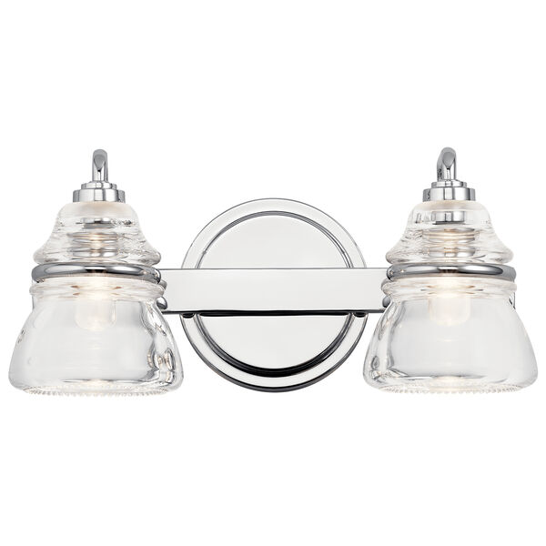Talland Chrome Two-Light Wall Sconce, image 2