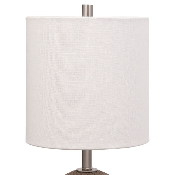 Captiva Brushed Nickel One-Light Accent Lamp, image 6