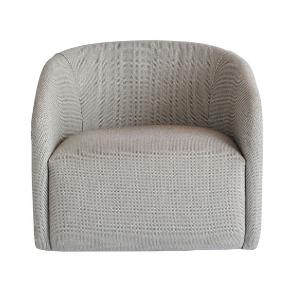 Nina Magon Mellow Tweed Upholstery Swivel Chair, image 2