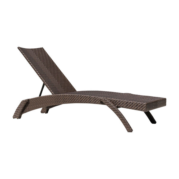 Oasis Java Brown Outdoor Chaise Lounge, image 1