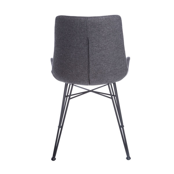 Alisa Dark Gray 24-Inch Side Chair, Set of 2, image 5