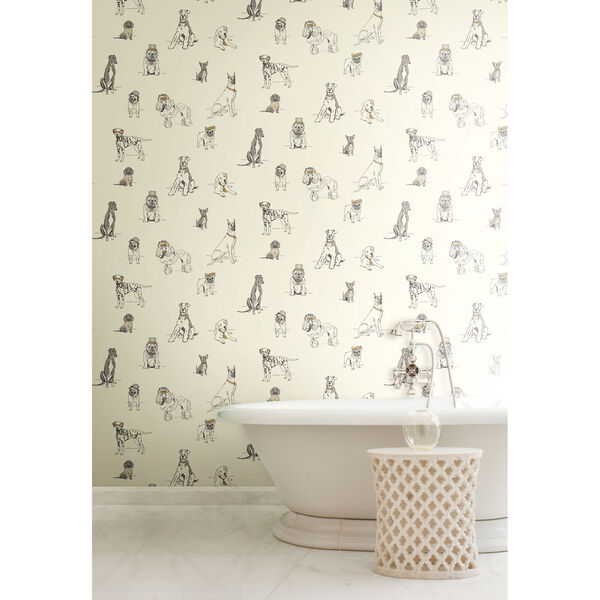 Ashford Toiles Dogs Life Removable Wallpaper, image 4