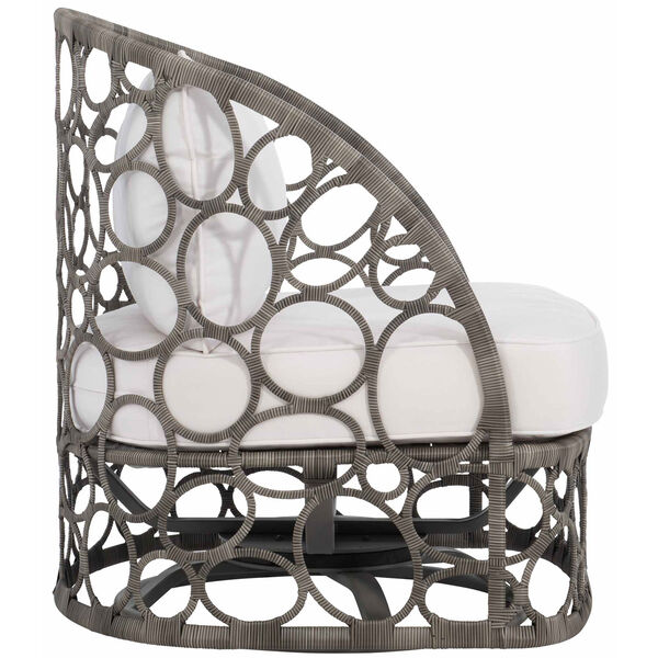 Exteriors Bronze Bali Swivel Chair, image 3