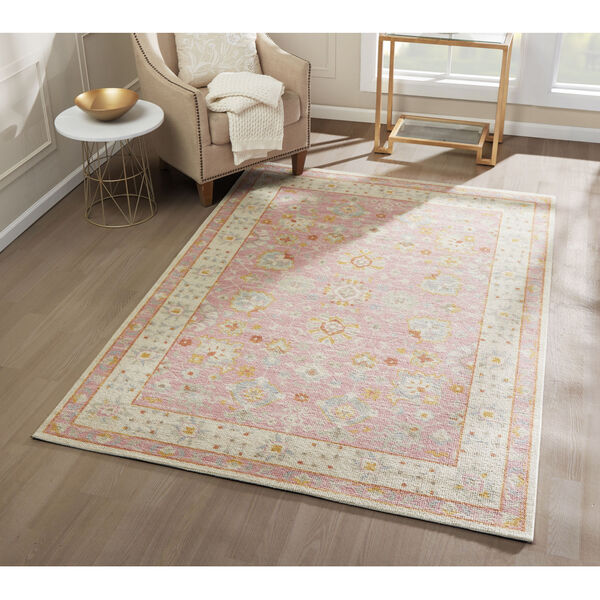 Anatolia Oriental Pink Rectangular: 5 Ft. 3 In. x 7 Ft. 6 In. Rug, image 2