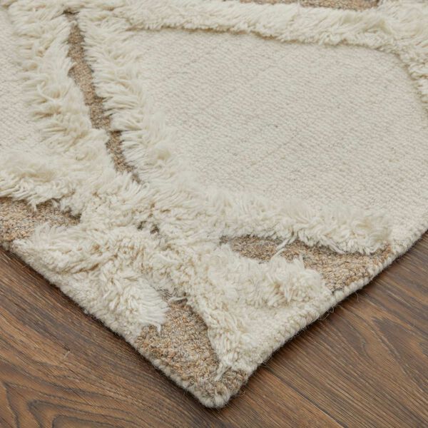 Anica Ivory Taupe Brown Area Rug, image 5