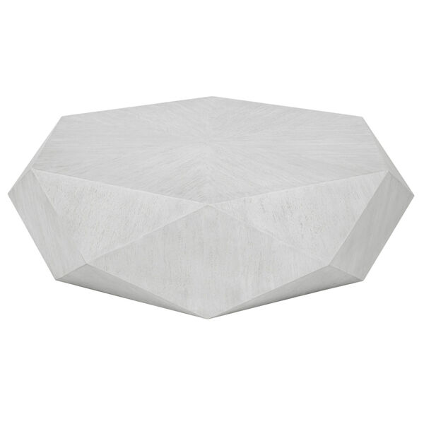Volker White Ceruse Coffee Table, image 1