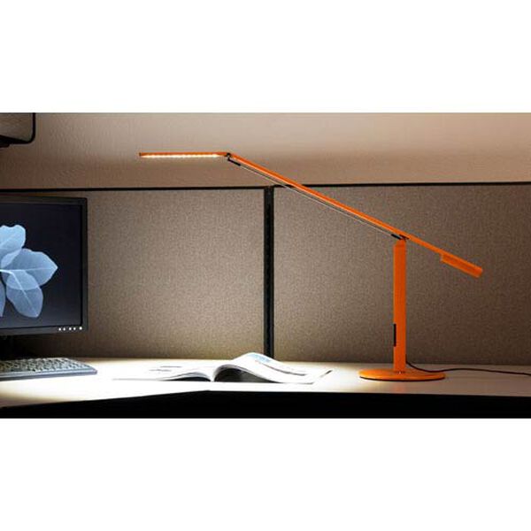 Equo Orange LED Desk Lamp - Cool Light, image 3